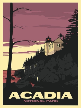 Picture of ACADIA NATIONAL PARK TRAVEL PRINT