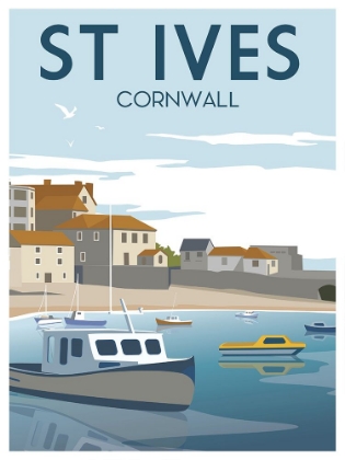 Picture of ST IVES TRAVEL PRINT