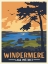 Picture of WINDERMERE LAKE DISTRICT TRAVEL PRINT