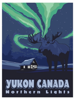 Picture of YUKON CANADA TRAVEL PRINT