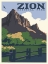 Picture of ZION NATIONAL PARK TRAVEL PRINT
