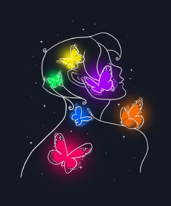 Picture of BUTTERFLY GIRL GLOW