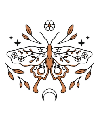 Picture of FLORAL MOTH 2
