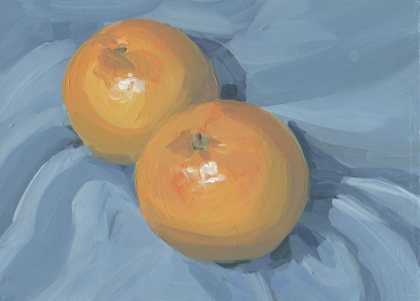 Picture of ORANGES ON BLUE