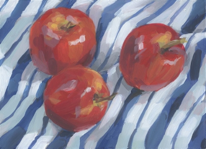 Picture of THREE RED APPLES