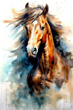 Picture of WATERCOLOR HORSE (6)