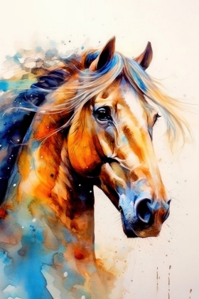 Picture of WATERCOLOR HORSE (11)