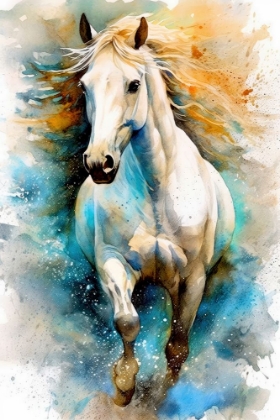 Picture of WATERCOLOR HORSE (14)