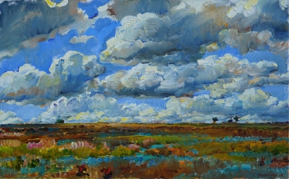 Picture of CLOUDS OVER THE STEPPE