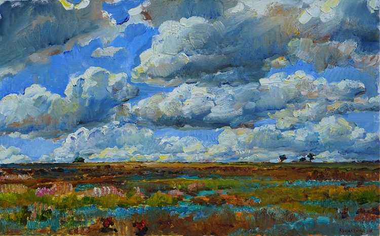 Picture of CLOUDS OVER THE STEPPE