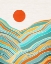 Picture of RIBBONS ABSTRACT LANDSCAPE
