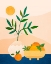 Picture of SUMMER ORANGES BLUE