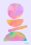 Picture of RAINBOW MIDCENTURY COMPOSITION