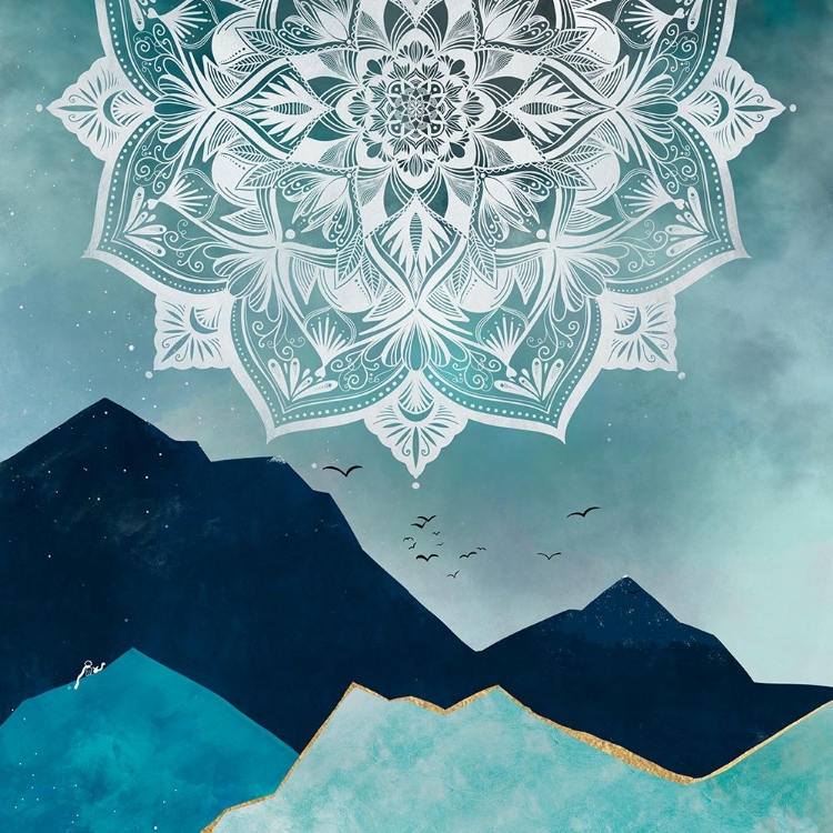 Picture of MANDALA AND MOUNTAINS