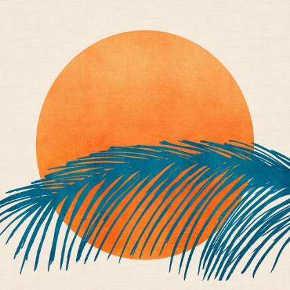 Picture of RETRO TROPICAL SUNSET