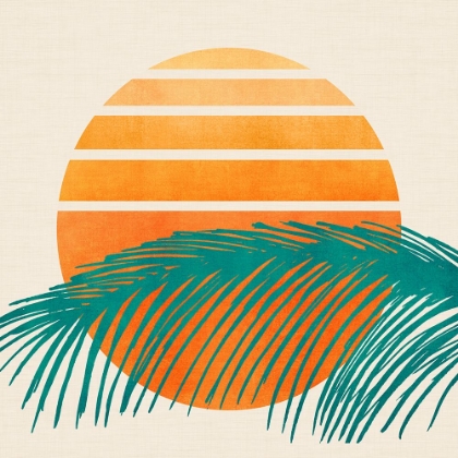 Picture of RETRO TROPICAL SUNSET 2