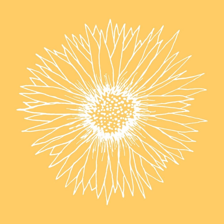 Picture of LINE ART SUNFLOWER 2