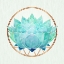 Picture of ZEN TEAL LOTUS