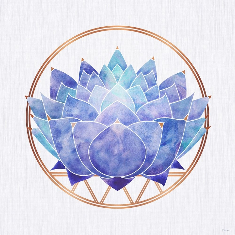 Picture of ZEN INDIGO LOTUS