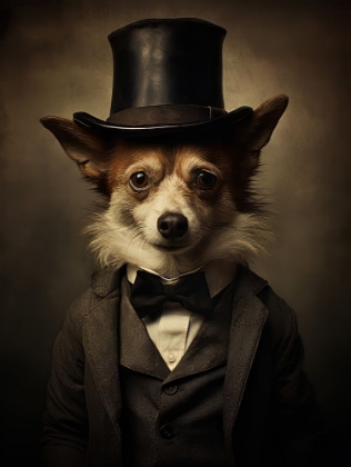 Picture of DOG IN SUIT