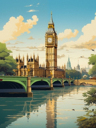 Picture of VIEW OF LONDON