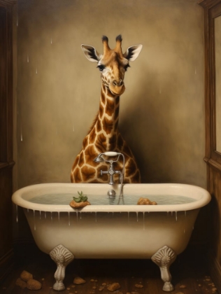 Picture of GIRAFFE IN BATHROOM 3