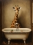 Picture of GIRAFFE IN BATHROOM 3