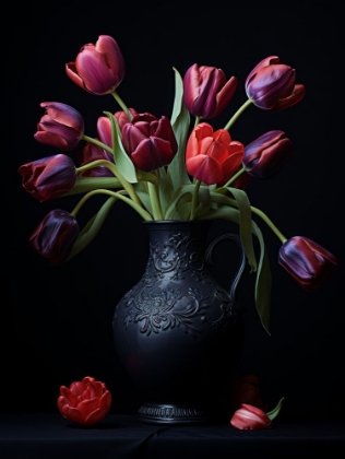 Picture of RED TULIPS 4