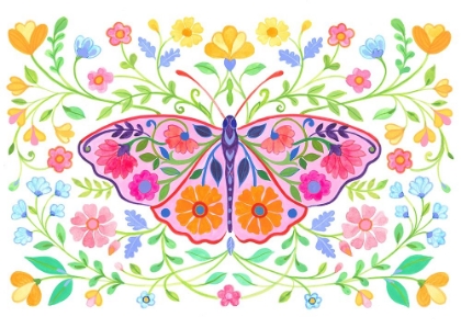 Picture of BUTTERFLY FOLK ART 03