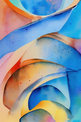 Picture of NATURE INSPIRED ABSTRACT WATERCOLOR  (49)