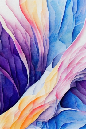 Picture of NATURE INSPIRED ABSTRACT WATERCOLOR  (DAY 52)