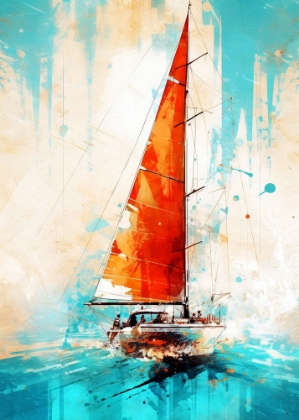 Picture of YACHT RACING SPORT ART 9