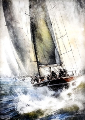 Picture of YACHT RACING SPORT ART 8