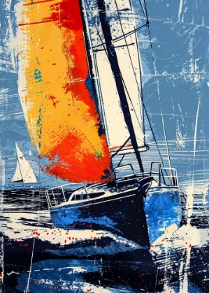 Picture of YACHT RACING SPORT ART 7