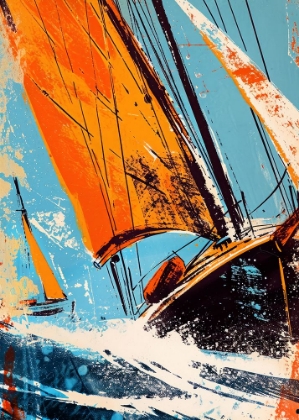 Picture of YACHT RACING SPORT ART 4