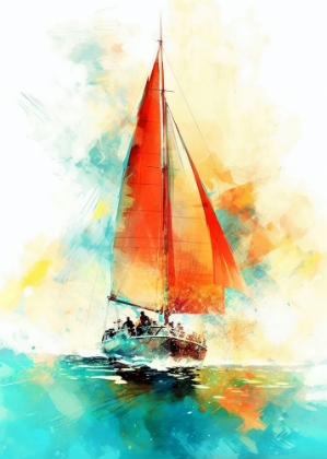 Picture of YACHT RACING SPORT ART 14