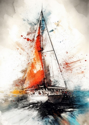 Picture of YACHT RACING SPORT ART 15