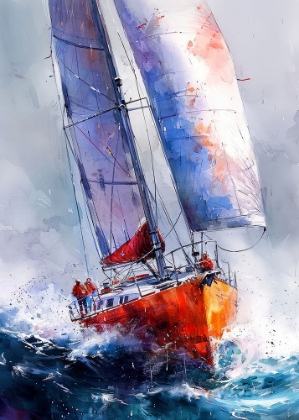 Picture of YACHT RACING SPORT ART 26