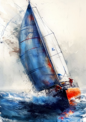 Picture of YACHT RACING SPORT ART 28