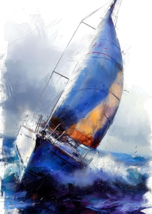 Picture of YACHT RACING SPORT ART 29