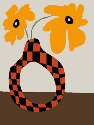 Picture of MODERN POTTERY AND FLOWER