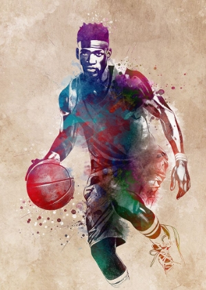 Picture of BASKETBALL SPORT ART 1