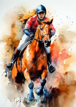 Picture of SPORT HORSE RIDER 1