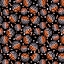 Picture of ORANGE GRAY CIRCLES GALORE