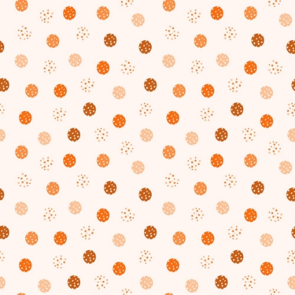 Picture of PEACHY DOTS PEACH ON TAN