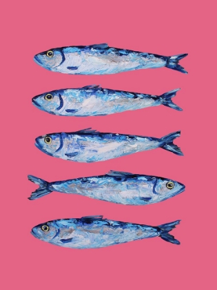Picture of SARDINES ON PINK