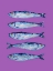 Picture of SARDINES ON PURPLE