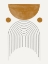 Picture of MID CENTURY MODERN  SOFT BROWN WATERCOLOR BALANCE