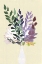 Picture of DRIED FLORAL MILK JUG
