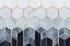 Picture of SOFT BLUE HEXAGONS
